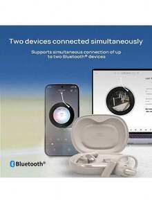 JBL Auriculares Sense Pro: Batería de larga duración, ajuste cómodo, resistencia al agua y al polvo (IP54), baja latencia y conexión estable. Gris fantasma. - Gris fantasma - Ver 4