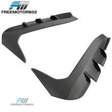 Fits 22-25 Subaru BRZ Andamp;  GR86 STI Style Front  Side Vent Matte Black - As Pic - View 4