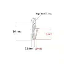 1个18K金通用吊坠扣，护身符扣，专为DIY设计，镶嵌玉石/玉石吊坠扣 - 彩色 - 查看 9