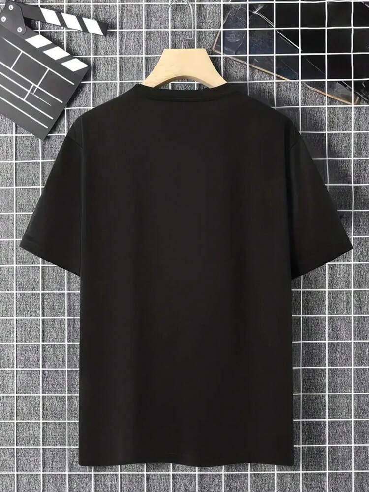 Camiseta Hombre, Cráneo Buey Western, Bohemia, Outdoor ,ropa de hombre,parejas,envio nacional,regalo para hombre,oversize hombre. - Negro - Añade 2