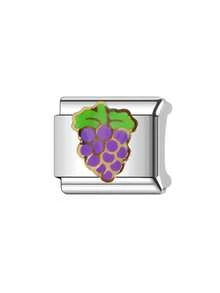 1/5/10pcs Stainless Steel Modular Beads, DIY Bracelet Necklace Ring Anklet, Fashionable Elegant Cute Italian Modular Design, Ideal Couples Gift (Product Is Single Component, Not Pre-Assembled) Valentine's Day, Ramadan, New Year Gift - Multicolor - View 45