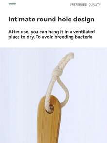 1pc Bath Brush, Cleaning Shower Massage Brush, Can Be Used Dry Or Wet, Detachable Shower Brush - Multicolor - View 3