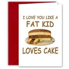 1 Set Funny Valentine's Day Greeting Cards, Pun-Based Humorous Valentine's Day Gifts