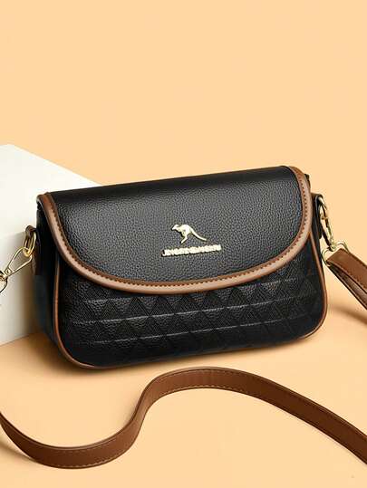 Túi đeo vai Urban Wanderer Trilogy dành cho nữ | Phong cách thanh lịch nhẹ nhàng cho việc đi lại hàng ngày | Viền màu tương phản