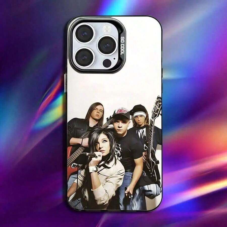 Tom Bill Cowritz TOKIO Hotel Funda de Teléfono 17,16,15,14,13,12,11,Pro,Max,Plus, Antigolpes Negra Mate Dura - Z1 - Ver 1