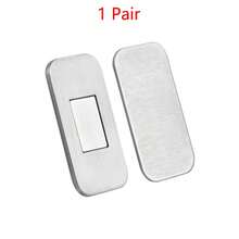 1/2/5/10 Pairs Magnetic Cabinet Catches Door Stop Self Adhesive Invisible Hidden Magnets Closet Furniture Cupboard Drawer Closer Kitchen