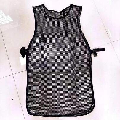 理髪エプロン、防水、防油、新しいメッシュエプロン、理髪作業服エプロン、男性と女性の両方に適しています。