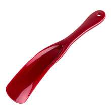 1 Pc Black And Red Portable Plastic Scoop Shoe Puller For Heels, Shoes And Boots Accessories