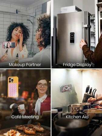 1 pièce Poignée adhésive en silicone pour téléphone, support de téléphone à ventouse, poignée de téléphone adhésive mains libres pour selfie et vidéo, support de préhension pour doigt de téléphone portable