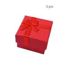 2pcs Butterfly Shaped Jewelry Storage Box, Suitable For Bracelets And Necklaces, Sky Red Color, Suitable For Valentine's Day, Wedding, Birthday And Special Occasions - Multicolor - View 12