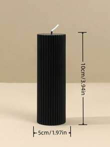 Nordic Style Striped Decorative Candles, Retro High-End Cylindrical Scented Candles, Wedding Decorative Candles, Romantic Atmosphere Candles, Decorative Candles, Home Candlestick Decorations, Wedding Candles, Scented Candles, Female Gifts - Multicolor - View 7