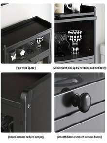 New Practical Desktop Storage Rack, 2-Tier/3-Tier Acrylic Transparent Window Makeup Organizer, Large Capacity Kitchen Countertop Storage Rack, Ideal For Storing Cosmetics And Pantry Items, Perfect Holiday Gift, Multi-Layer Storage Rack, Multi-Function Shelf - Multicolor - View 11