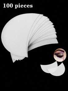 30/50/100pcs Eyeshadow Stickers, Eyelash Extension, Smokey Eye Makeup, Eyeliner, Makeup Tools, Non-Woven Fabric Eyelid Stickers, Eyelash Removal Tools - Multicolor - View 6