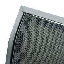 Outsunny 3-Seater Rocking Chair, Sturdy Garden Bench That Converts Into A Swing, Metal, Weather-Resistant, Black, 151 X 75 X 85 Cm