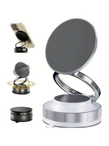 Newest 360 Degree Rotating Magnetic Mobile Phone Holder Vacuum Suction Cup Strong Magnetic Adsorption Car Phone Stand - Multicolor - View 10