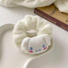 SANRIO 1件卡通肉桂狗、旋律猫腕带、蓬松发圈、洛丽塔发饰 - 彩色 - 查看 5