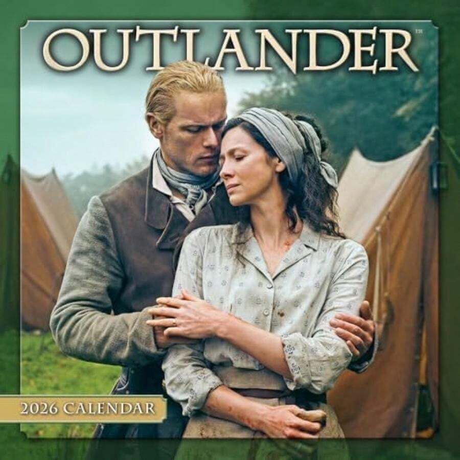 Outlander 2026 Mini Calendario, 7 x 7 pulgadas(default) - Multicolor - Ver 1