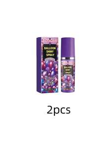 DOWMOO 1/2/3pcs Aerosol Balloon Spray, Gives Lasting Glossy Finish To Balloons Without Oxidation Or Fading - Multicolor - View 11