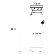 PromoClick Paquete de 10 Cilindros de Plástico con Tapa Enroscable y Cuerpo de Color - Naranja - Ver 5