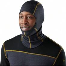 Men And Women Thermal Merino Balaclava - Charcoal-honey Gold - View 1