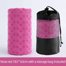 Non-Slip Hot Yoga Towel, Absorbent Soft Microfiber, Multiple Colors Available, Suitable For Bikram, Pilates And Yoga Mats - Multicolor - View 12