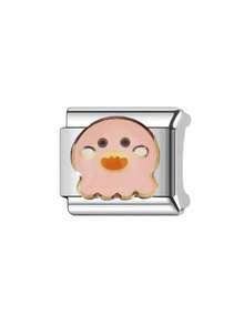 1/5/10pcs Stainless Steel Modular Beads, DIY Bracelet Necklace Ring Anklet, Fashionable Elegant Cute Italian Modular Design, Ideal Couples Gift (Product Is Single Component, Not Pre-Assembled) Valentine's Day, Ramadan, New Year Gift - Multicolor - View 34