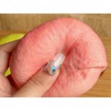 New Arrival - Oversized Bagel Squishy - Soft & Squishy Bread - Food Squishy Toy - Jumbo Bagel - Stress Relief Squishy - Slow Rising Toy - Realistic Bread Replica - Birthday Gift - Holiday Gift - Present - Toy - Squishy Toy - Deformable Toy - Multicolor - View 11