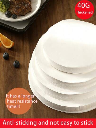 50/100/200/300 ชิ้น กระดาษรองอบกันติด, กระดาษซับน้ำมันสำหรับเบอร์เกอร์, เนื้อบด, ถาดอบ, เหมาะสำหรับร้านเบเกอรี่, งานฉลองบาร์บีคิว, กระดาษคั่นสำหรับใช้ในบ้านและร้านอาหาร, ของใช้จำเป็นในครัว