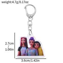 8件套全新神秘钥匙扣配件钥匙圈亚克力钥匙扣粉丝礼物新年礼物、情人节礼物、复活节礼物（随机款式） - 彩色 - 查看 10