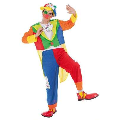 Creaciones Llopis Costume da Clown Tino per adulti, taglia L ✅ Consegna in 24/48 ore in Spagna peninsulare - Costumi da Clown - Costumi da Uomo - Llopis Creations - Rif. 9329