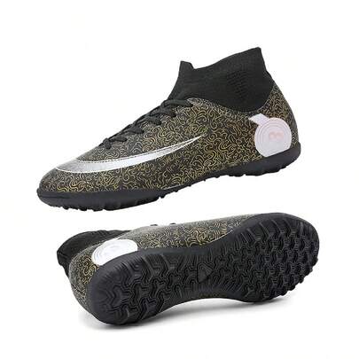 Men's Football Shoes, Lightweight Professional Sports Football Spikes, Men's Women's Sports Shoes, Suitable For Training Football