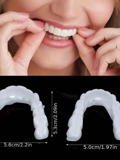 Frenos de dientes invisibles para una sonrisa segura - Minimiza espacios, manchas amarillas y dientes torcidos, perfecto para atuendos casuales