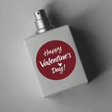 红色圆圈情人节贴纸纸质礼品包装标签情人节快乐用品 - 紅色 - 查看 6