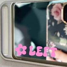 High Quality Waterproof Vinyl Stickers, Suitable For Laptops, Phone Accessories, Helmets, Car Windows, Bumpers, Mugs, Doors And Walls - Pink - View 3