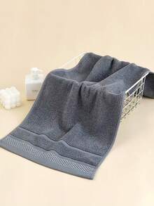 4pcs/2pcs/1pc Premium Towel Set, Woven Plaid Pattern, Modern Style, Super Absorbent & Soft, Suitable For Bathroom, Space Theme, Machine Washable - 13.38"X29.52" - Multicolor - View 7