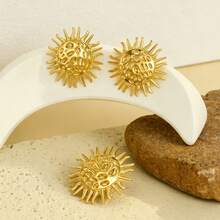 夸张的太阳耳环，夏日海滩风 - 太陽耳環 - 查看 5