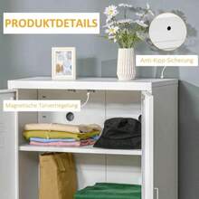 Filing Cabinets - White - View 4