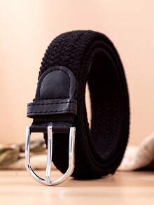1条弹力编织男士腰带 - 经典扣环腰带，适合时尚青年 - 腰帶 - 查看 12