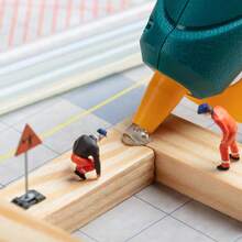 50pcs Transparent Hot Melt Glue Sticks, DIY Adhesive, Suitable For Glue Gun, Office And Home Use, Industrial Glue Sticks - Multicolor - View 10