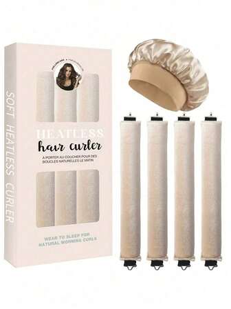 5pcs/4pcs/3pcs Hair Styling Set + Sleep Cap, No Heat Curler, Convenient, Curling Tools, Hair Scrunchies Curler, Sleep Hairstyling Tools, Women Foam Hair Hair Curlers, Curly Hair Brush, Rollers, Curly Hair Products, Curler, Rollers For Hair Curl, Curly Hair Tools, Hair Roller, Hair Curler, Barber, Hair Curlers, Barber Accessories, Rollers, Curly Hair Products, Curler, Rollers For Hairdressing Equipment, Accessories, Hair Curl, Curly Hair Tools, Hair Roller, Christmas,Curly Hair, Hair Curler, Hair Rollers, Heatless Curl, Heatless Curls, Rollers, Hair Curlers, Curly Hair Products, Hair Curl, Hair Roller, Rollers For Hair, Curly Hair Tools, Heatless Curlers,Hair, Accessories, Hair Products, Hair Tools, Hair Stuff, Hair Care, Curly Hair Brush, Barber, Barber Accessories, Hairdressing Equipment,Heatless Waves,Travel Essentials,Travel Essential,Hairstyle,Hairdressing