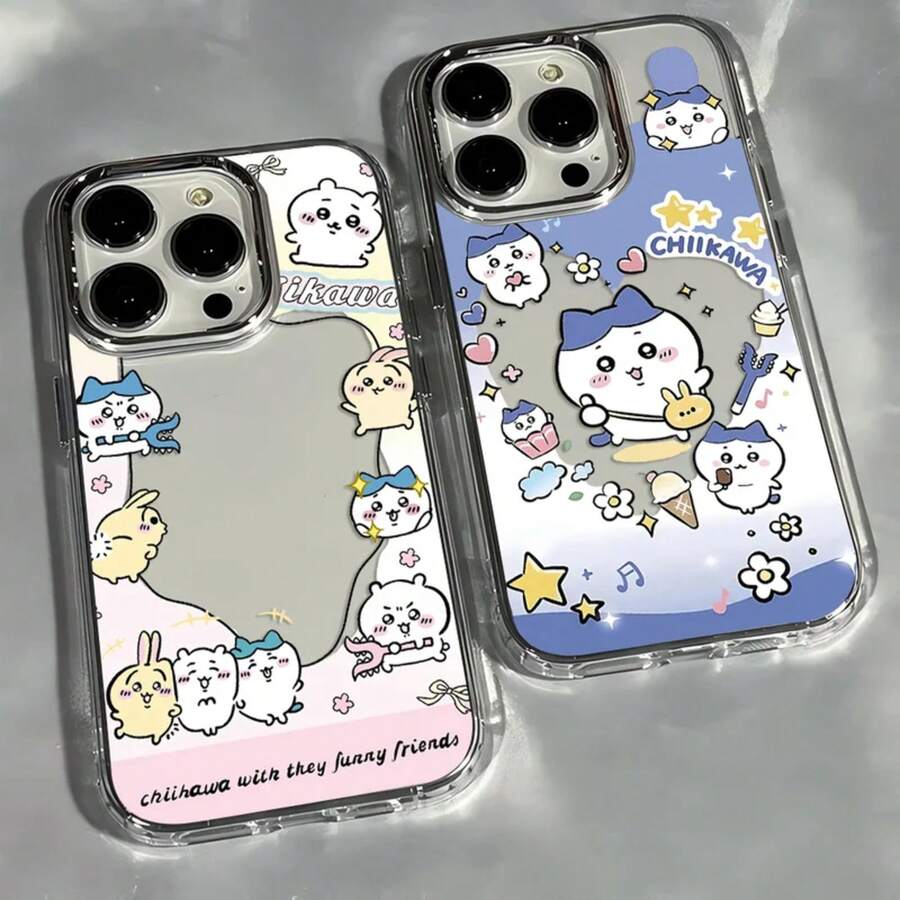 Cute Chikawa Hachiwa Phone Case Phone1716e161514131211mnProMaxXXRXSMAX87ArPlus Compatible Soft Cover 17air - LYK-315LY76320A3 - Xem 1
