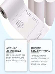 Thermal Paper Correction Fluid, Courier Slip Erasing Fluid, Touchless And Non-Damaging To Remove Writing And Protect Privacy Information. A Great Gift For Family And Friends, Especially For Holidays (New And Old Models Available Randomly). - Multicolor - View 5