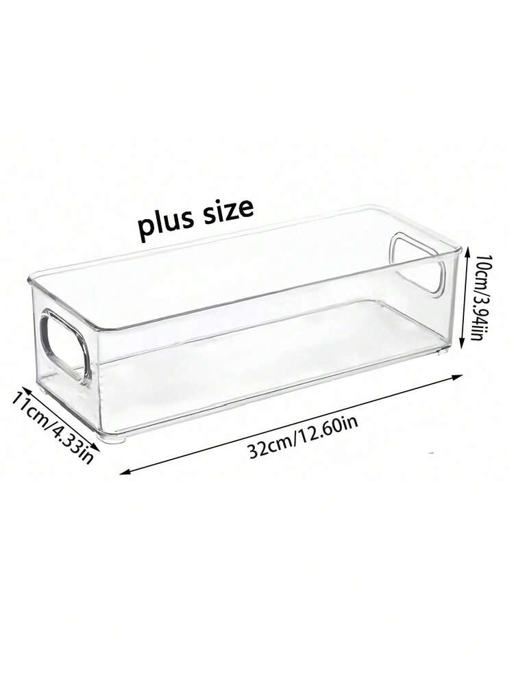 8pcs/4pcs/2pcs/1pc Transparent Desktop Storage Boxes, Home Underwear, Bra, Socks Storage Boxes, Cosmetic Storage Boxes, Phone Case Storage Boxes, Kitchen Refrigerator Storage Boxes, Drawer Storage Boxes, Bathroom Supplies Storage Boxes, Plastic Storage Boxes, Corganized - Clear - View 10