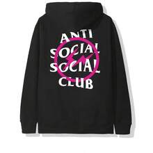 Anti Social Social Club The Vibrant Pink Colorway Transforms The Hoodie Into An Instant Statement Piece. This Bold, Energetic Hue Maximizes The Streetwear Appeal, Turning The Traditional Streetwear Into A High-Visibility Item. The Pink Provides A Playful Yet Edgy Contrast To The Graphic Elements, Perfect To Those Seeking A Look That Is Both Loud And Effortlessly Fashionable. - Pink Bolt Hoodie - 查看 7