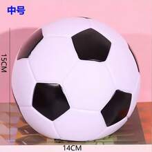 1pc Sports Enthusiast Piggy Bank - Large Capacity Decorative Coin Bank, Basketball/Football, Decorative Coin Bank, Decorative Savings Bank, Decorative Storage, Motivational Coin Bank, Essential For Sports Fans, Decorate Room, High-End, Elegant, Ideal Gift For Friends And Family - Multicolor - View 9