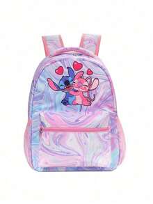 Stitch Primary School Bag Cartoon Backpack Large Capacity Backpack Fashionable And Versatile Anime Kawaii Cartoon School Bag For Travel Storage Bag For Travel Storage Bag