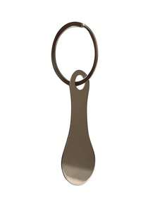 1pc Stainless Steel Supermarket Shopping Cart Token Keychain, Keyring Accessory, No Coin Needed, Convenient Christmas Gift - Multicolor - View 6