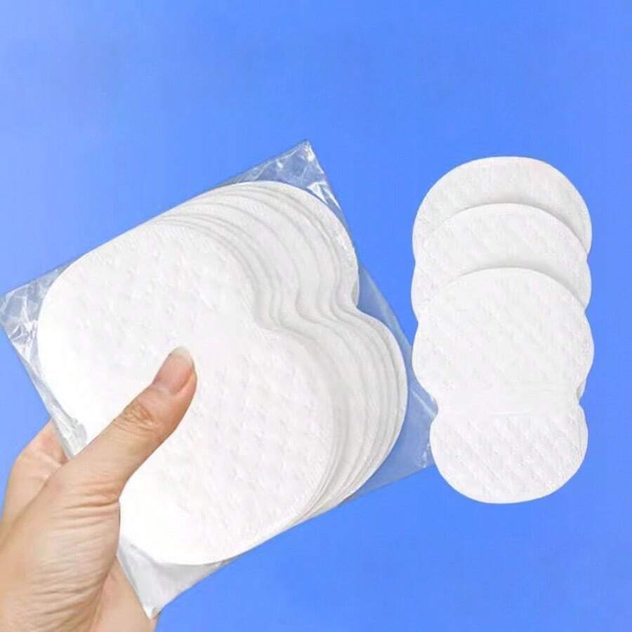 1/3/5/10 Pairs Underarm Sweat Pads, Invisible Armpit Sweat Absorbing Patches, Thin Cooling Sweat Proof Liners - one-size - View 1