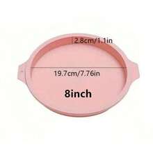 [Non-Stick] Silicone Layered Cake Mold Set, 4"/6"/8" Silicone Non-Stick Cake And Bread Mold - Multicolor - View 8