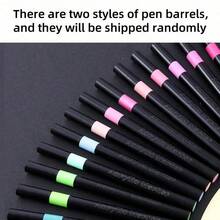 80pcs/Set Direct Liquid High Gloss Acrylic Marker Pen, Gel Pen, Large Capacity Quick Drying Art Color Pen, DIY Hand Account Pen Set, Drawing Set, Study Stationery, Color Marking Pen, Suitable For Ceramics, Glass, Plastic, Wood, Stone, Etc ﻿ - Bút dạ Acrylic - Xem 8